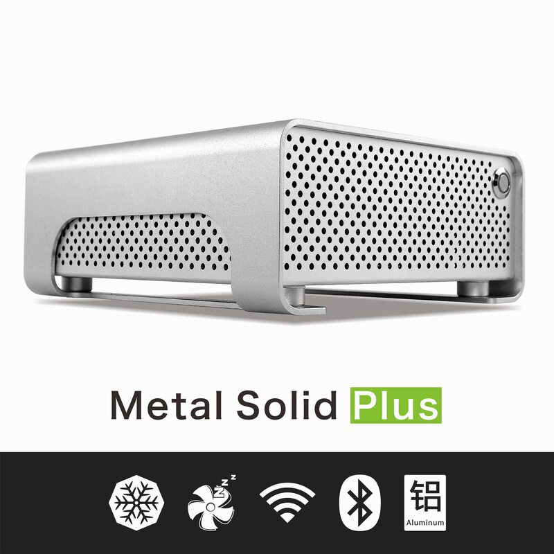 Couyu Mgp All-Aluminum Mini Itx Chassis Dc-Atx Power Supply DIY Desktop Ultra-Thin Horizontal Core Display Small Chassis
