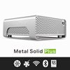 Couyu Mgp All-Aluminum Mini Itx Chassis Dc-Atx Power Supply DIY Desktop Ultra-Thin Horizontal Core Display Small Chassis