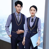 Жилет для работы, комплект для отеля, лонгслив, униформа