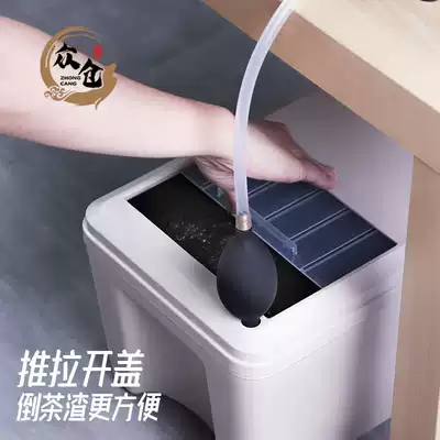 Tea bucket kung fu tea set accessories tea bucket tea bucket tea table trash bin