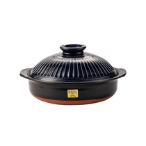 (Self-operated) Japanese imported eternal chrysanthemum glazed casserole pot for household clay pot rice with high temperature resistance for cooking