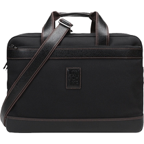 Longchamp mens portable shoulder crossbody bag computer bag travel bag large size 1487 080