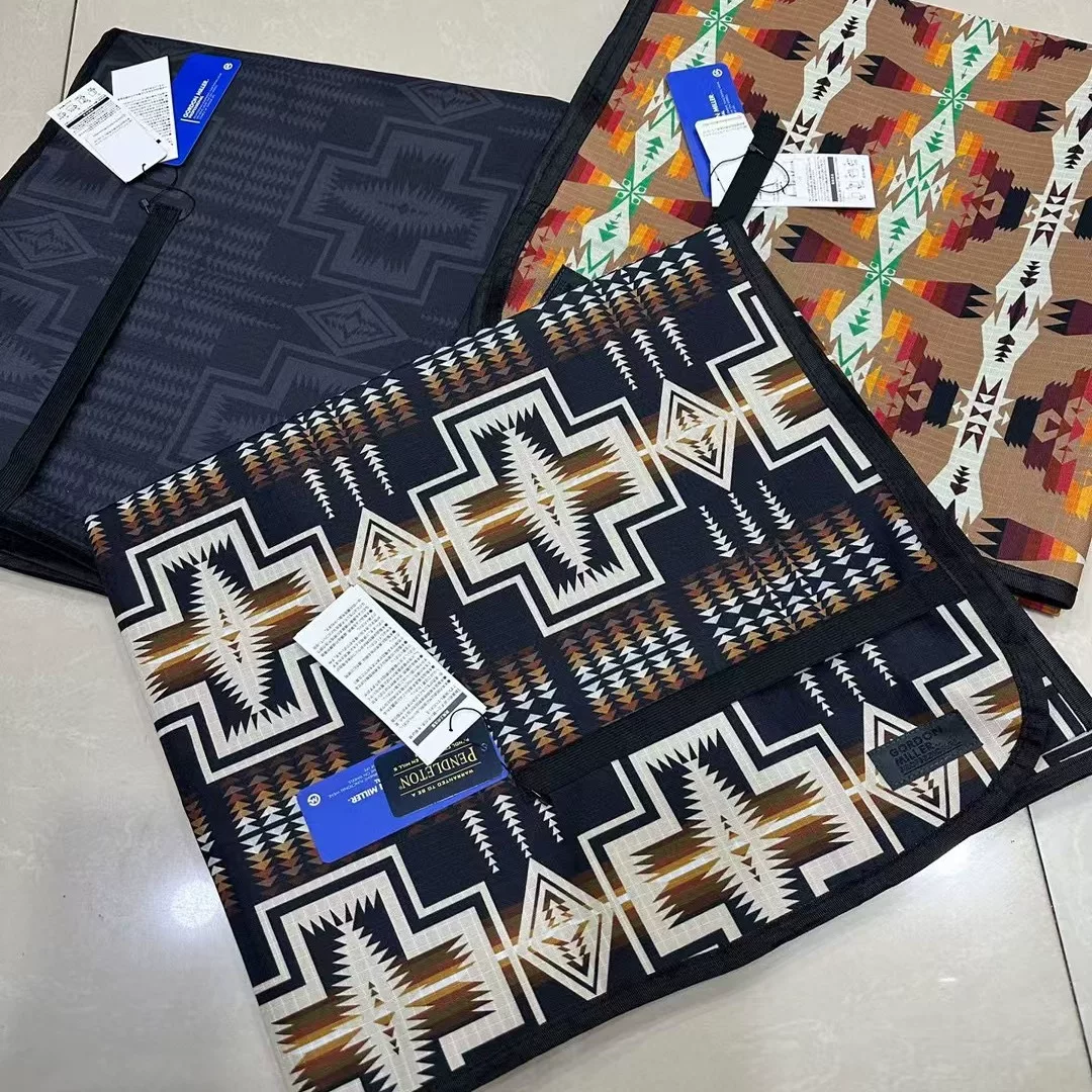 GORDON MILLER × PENDLETON Двусторонняя двойная подушка сиденья Кемпинг ковер на открытом воздухе