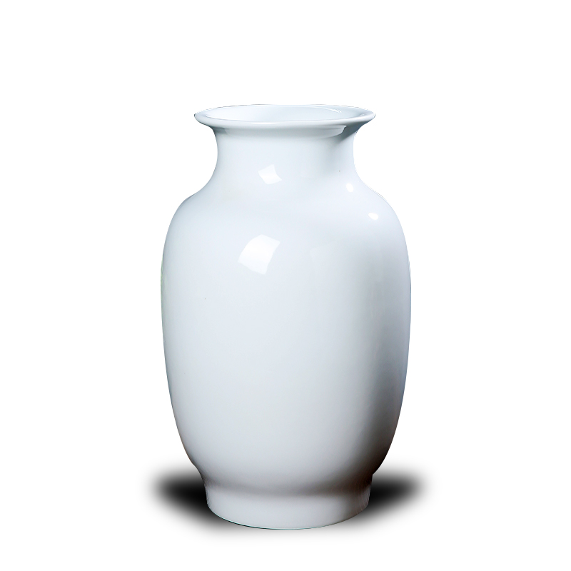 Jingdezhen ceramic white gourd bottle vases, I and contracted household living room table decorations landing place