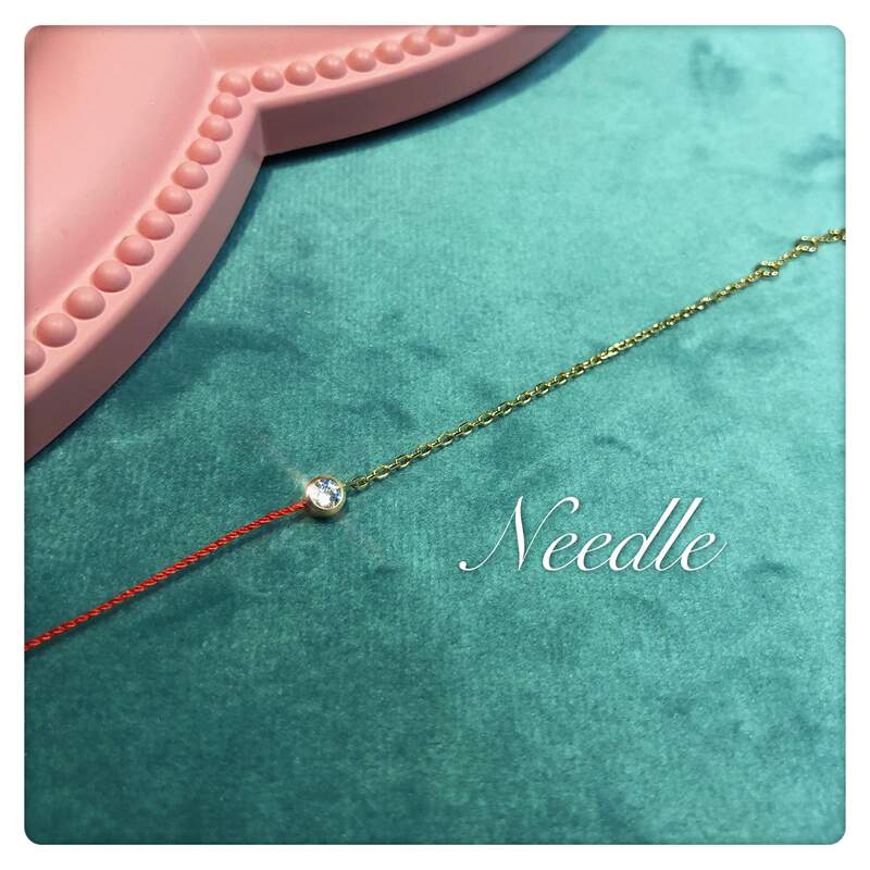 Hk Redlin Red String French Lucky Red Rope Bracelet for the Year of the Zodiac, Wealth-Attracting Bracelet, Ins New Year Bracelet, Pure Silver