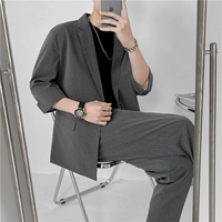 Темно -серый одиночный западный седьмой рукав