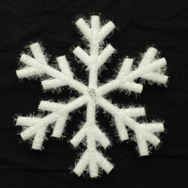 Christmas decorations Snowflake Props Large Christmas Stereo Snowflake Wedding Stage Snowflake Background Decoration