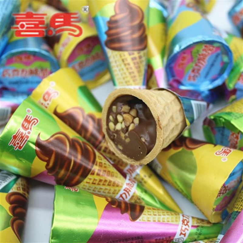 Happy Horse Chocolate crisp gift box for children Kindergarten Sweet Egg Barrel Crunchy Cocoa Butter (Cocoa Butter)