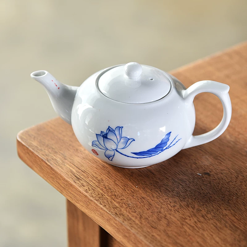 Teapot, ceramic tea set, pinguin, simple and elegant design