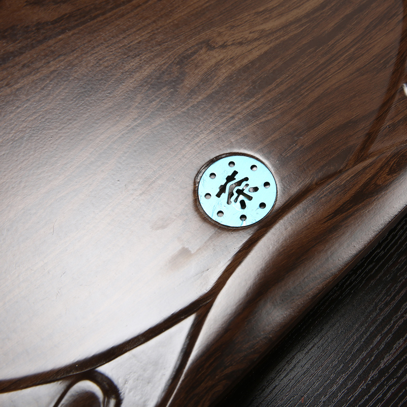 Ceramic kung fu tea sets of household contracted solid wood tea tray automatic electrothermal furnace little teapot tea cup of tea