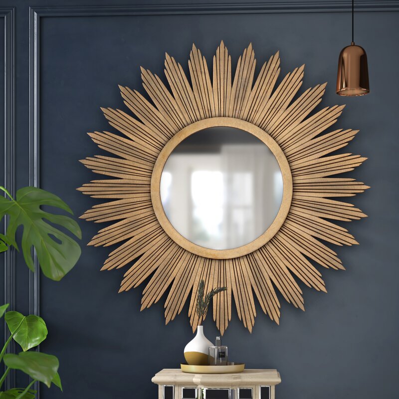 European living room decorative mirror fireplace mirror porch mirror wall hanging dining room corridor mirror sofa background wall creative art mirror