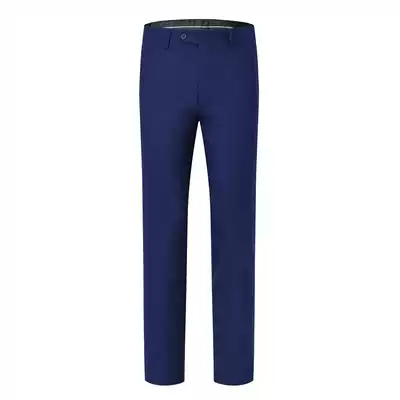 2021 New Bank of Communications clothing men's royal blue trousers Bank of communications suit spring and autumn pants office uniforms
