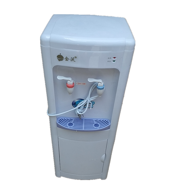 Golden Vo vertical pipeline machine hot and cold water drinking fountain flat top sealing type takeover with straight drinking machine with water purifier