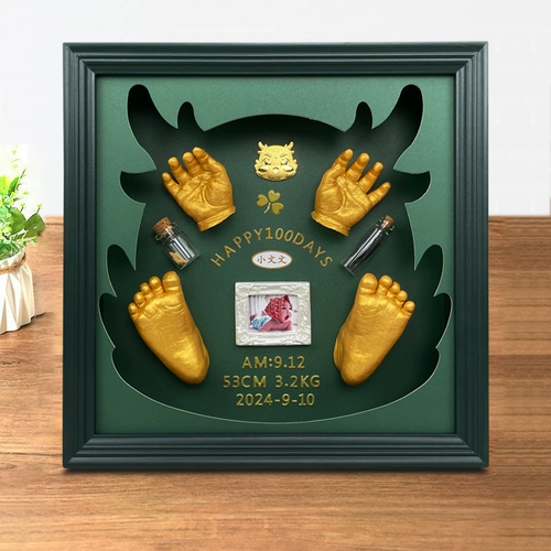 Детские отпечатки рук для новорожденных для младенца, памятная чернильная подушечка, трехмерная детская модель рук, в 3d формате, подарок на день рождения