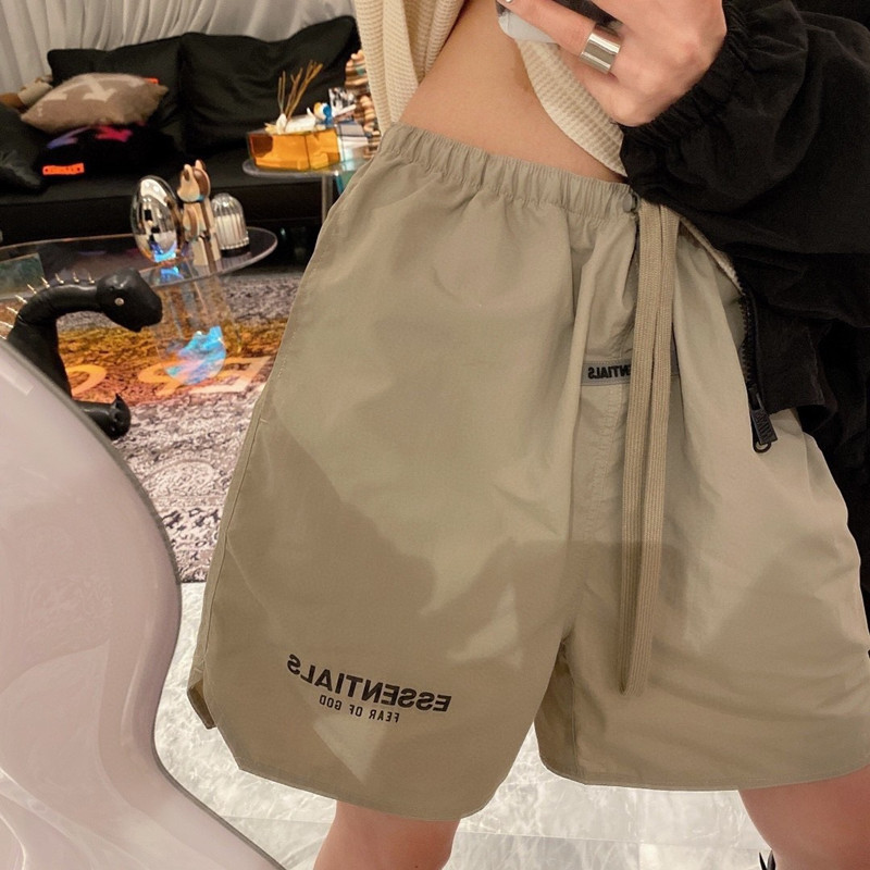 Fog Essentials Nylon Shorts High Street American Style Loose Sports Casual Quick-Dry Beach Shorts