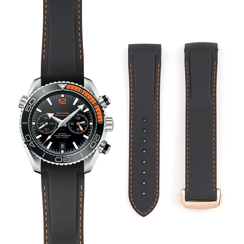 Адаптированная Omega Ocean Universe 600 Sea Horse 150/300 Оригинальный изогнутый интерфейс резиновая лента 20 | 22