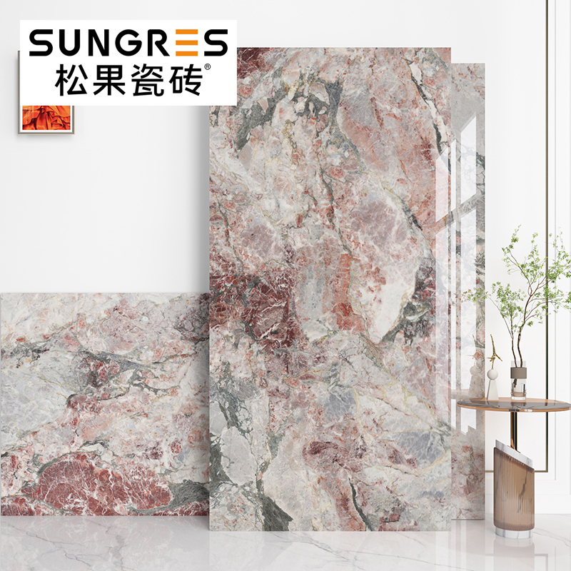 Modern Simple Four-Season Pink and Green Living Room All-Over Marble Tiles Kitchen Bathroom Wall Tiles and Floor Tiles 750 1500 Modern Simple Four-Season Pink and Green Living Room All-Over Marble Tiles Kitchen Bathroom Wall Tiles and Floor Tiles 750 1500