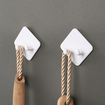 Kitchen sticky hook Strong incognito hook Free hole-free door paste bathroom load-bearing bathroom wall Toilet adhesive