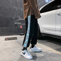 Port Craze Brands Casual Pants Men Trends Han Editions Spring Autumn Season Students Loose Bunches Pants 100 Hitch Pants