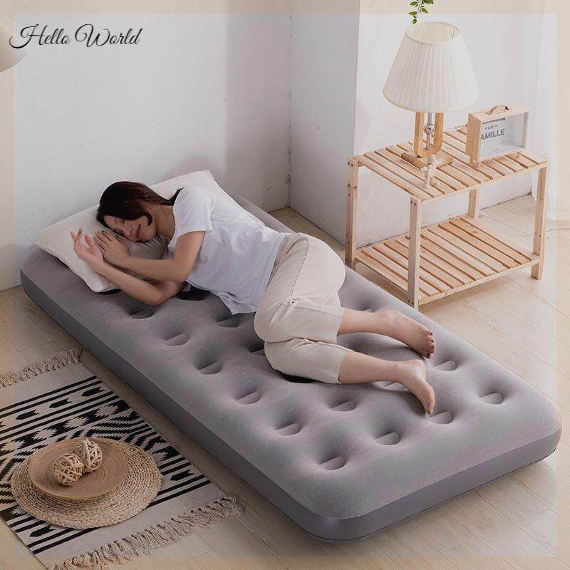 Inflatable Bed Double Home Single Bed Outdoor Portable Air Cushion Bed Folding Bed Thickened Sloth Bed Escort Bed-Taobao