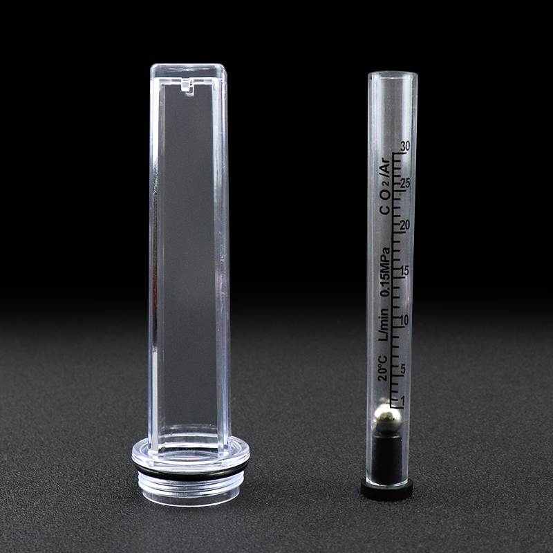 Argon meter accessories Carbon dioxide meter argon meter Ar flow meter CO2 flow pipe floating bead pressure reducer