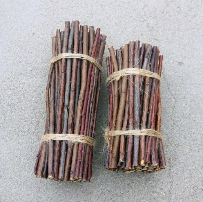 Clips Background Children Tree Stem Props Withered Branches Decoration Small Swing Pieces Wall Drying Branches Wall-mounted Round Wood Chips Withered Trees