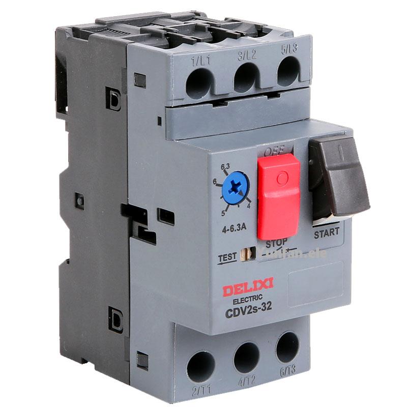 Delixi Circuit Breaker CDV2S GV2-ME08C CDP6 3p motor startup protection switch NS2