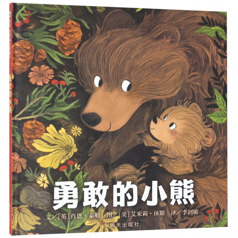 Brave little bear Kids Image Book Children's Literature Adventure and brave and strong quality 0-3 year old kindergarten class class class