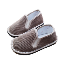 Soft-soled indoor baby handmade cloth shoes for spring and swing multi-layered soles for infants and toddlers 1-3 years old and 2 years old male old Beijing childrens cloth shoes