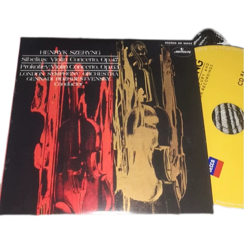 Sienni Belphis Превеев второй концерт скрипки новый и только сровленный CD