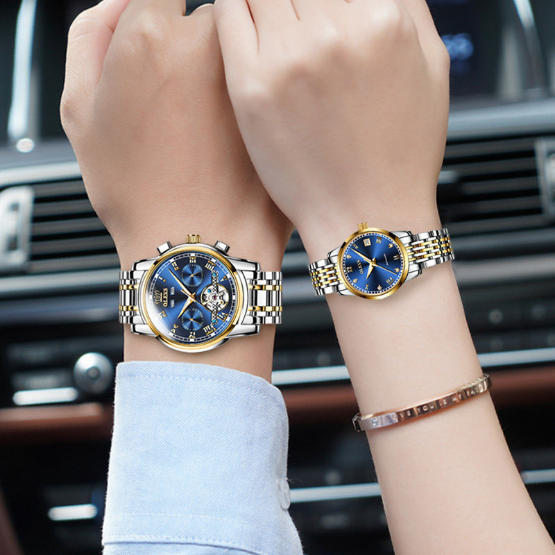 Swiss 2022 New Brands Watches couple watches with a pair of mechanical watches 1314 men and women to watch 1314