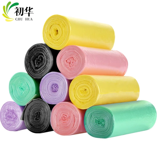 Портативный мусорный мешок для домашнего использования, одноразовый большой пластиковый жилет, увеличенная толщина, подходит для подростков