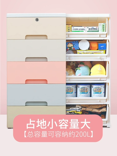 Ящик -тип хранения шкафа для хранения шкафа для закуски для игрушечной одежды многослойный резервуар швей ультра -ниспа