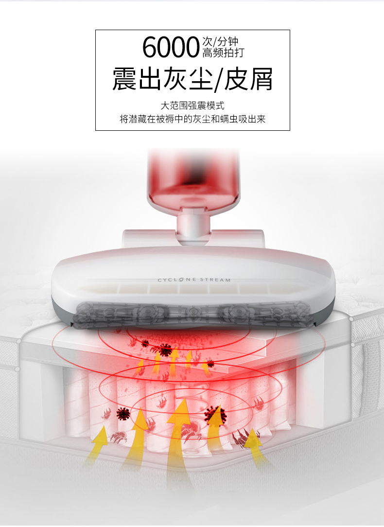 日本 爱丽思 IRIS 手持式家用床铺除螨仪 图10