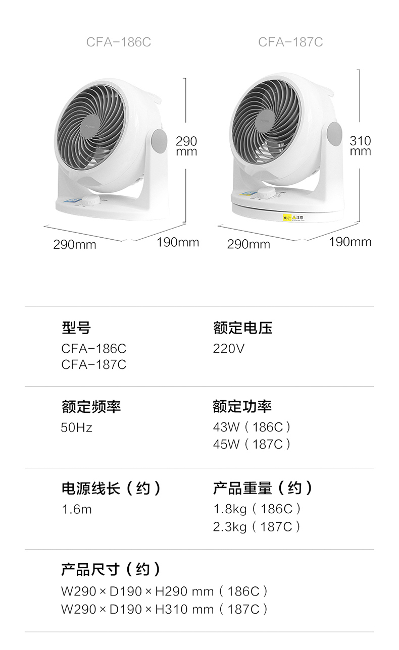 日本 爱丽思 IRIS 空气循环扇 图18