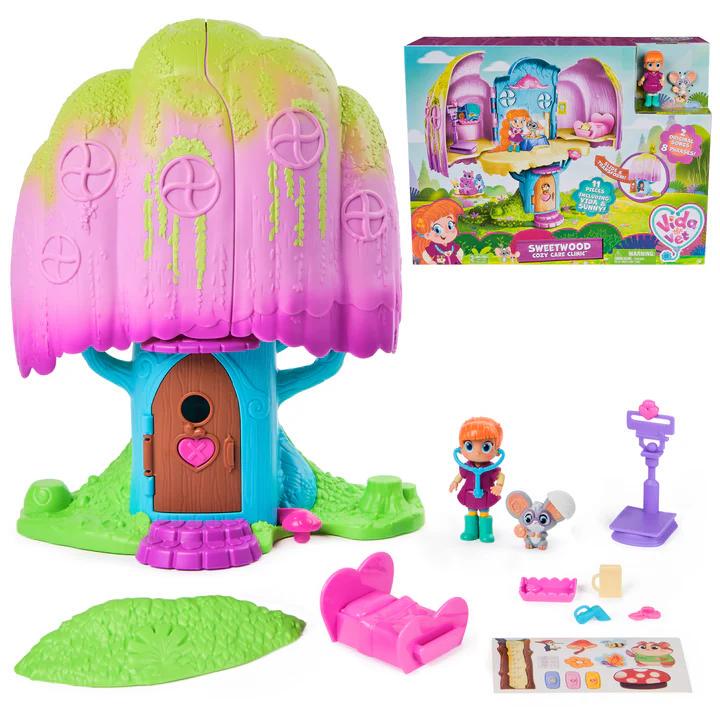 Little Vet Vida Girl's Playhouse Toy Genuine Veterinary Clinic Treehouse Set Vida the Vet