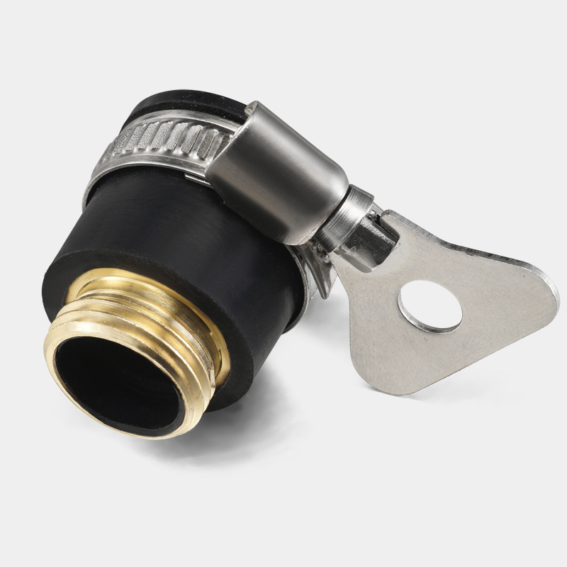 Accessories toothless tap swivel for 4-minute rubber adapter copper head turning diameter 2cm