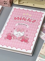 Розовый ноутбук