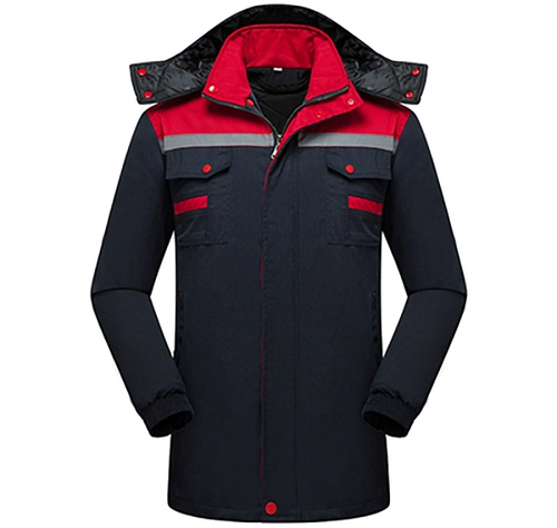 Зимняя износостойкая светоотражающая куртка для работы, увеличенная толщина, делается под заказ