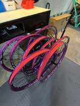 High strength pair of lock wheel set 240 louder 39 wide car circle