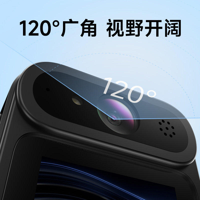 Bicycle Dashcam Daily Vlog High-Definition 2K Lens Cycling Camera Electric Vehicle Waterproof Chest Mount