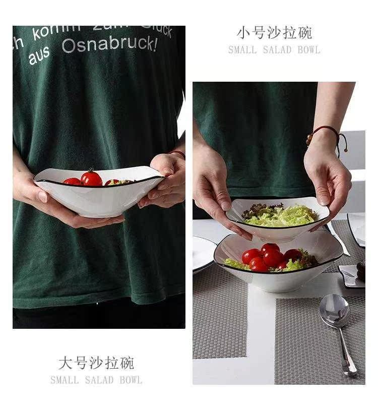 Steak knife and fork dish suit creative western - style food tableware a full range of household lovers continental plate ceramics Steak plate