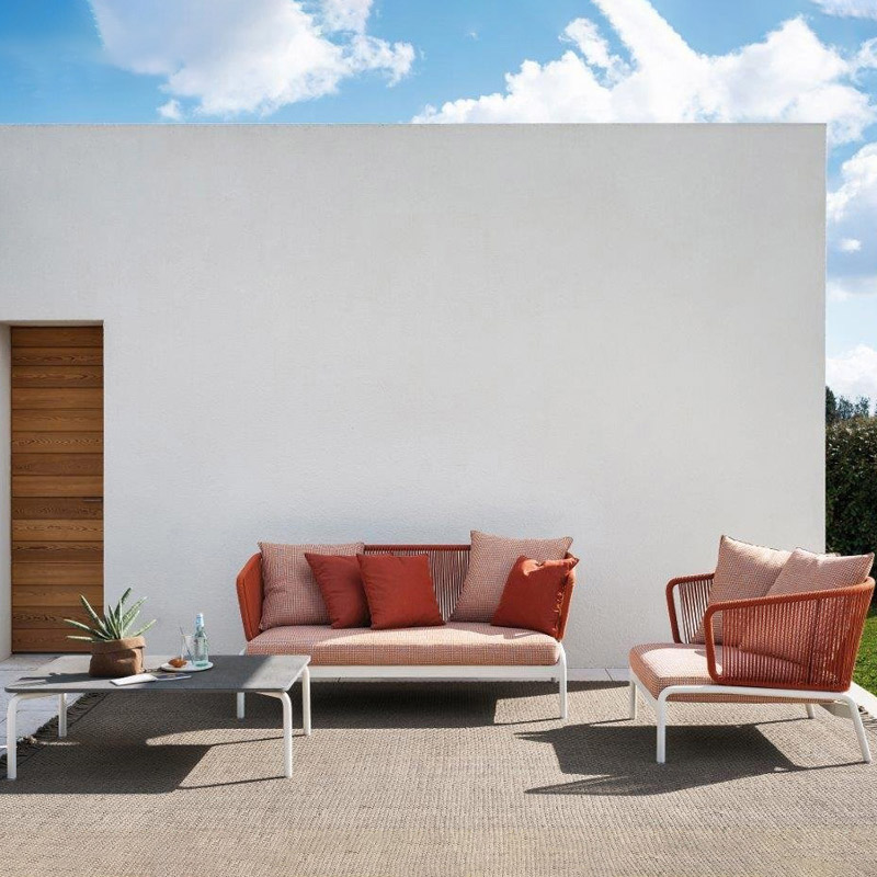 Nordic Outdoor Sand Discovery Diego Courtyard Balcony Garden Living Rope Casual Furniture Combined