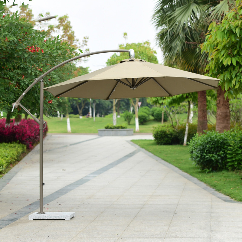 Outdoor umbrellas outdoor large villa garden courtyard banana umbrella balcony square booth big sun Roman umbrella