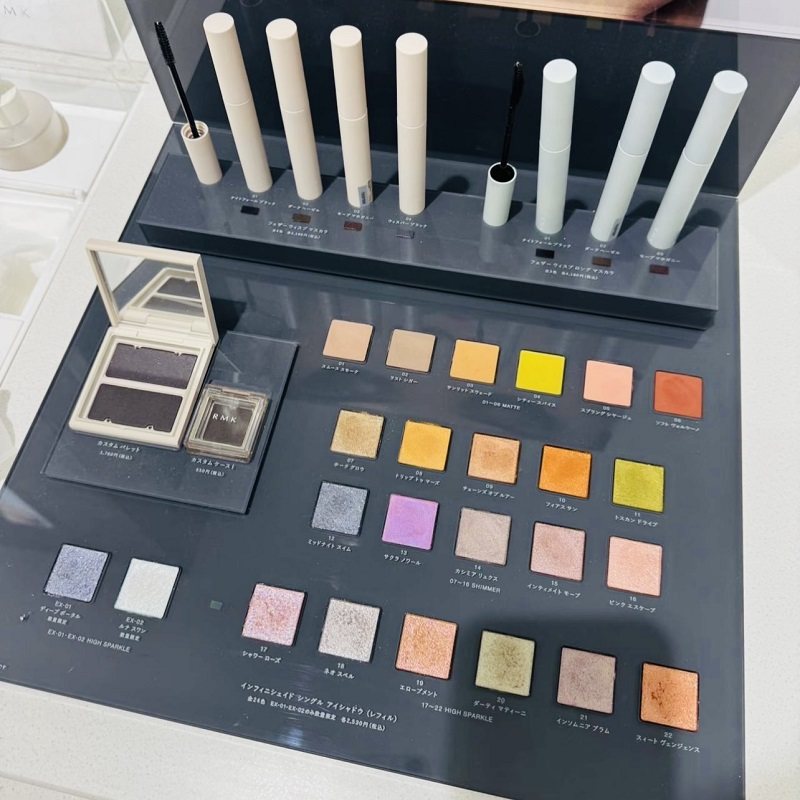 RMK2025新品眼影盘哑光珠光细腻亮片爆闪