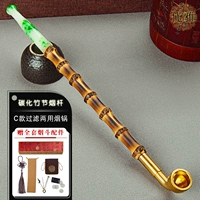 Углеродный бамбук сандалового дерева сигаретный стержень-с стержнем-c фильтрация двухцелевого дымового горшка