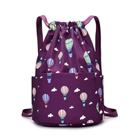 Сиреневый воздушный шар, рюкзак