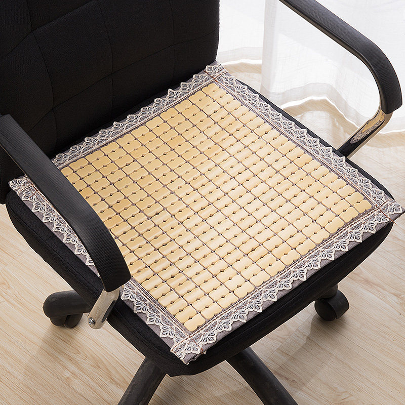 Summer cool mat cushion chair cushion Summer breathable office chair Car seat cushion stool Bamboo cool mat Mahjong student