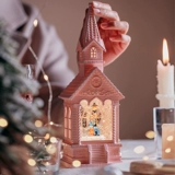 Музыкальная шкатулка для друга на день Святого Валентина, подарок на день рождения, со снежинками