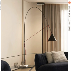 German Midgard Ayno Simple Living Room Fishing Floor Lamp Designer Office Conference Room Study Reading Lamp
